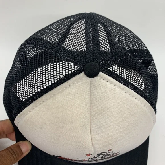 Tony Hawk’s SnapBack Black White Boom Boom Huck Jam Nissun Cap Skater Skateboard - Picture 3 of 12